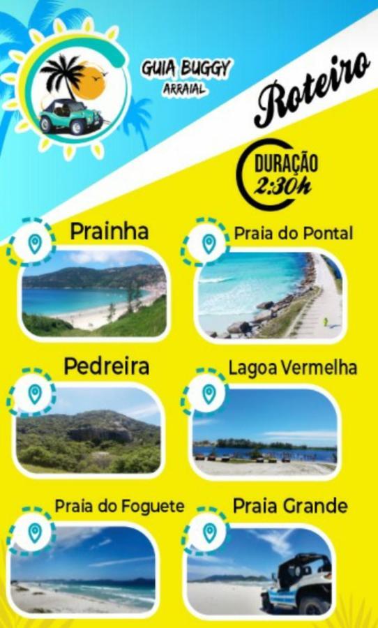Serra Mar Suites,Lofts, E Casas A 300 Metros Das Praias Arraial do Cabo Eksteriør billede